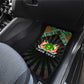 Niger Roots Car Mats African Pride in Fingerprint and Tribal Colors