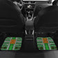 Niger Roots Car Mats African Pride in Fingerprint and Tribal Colors