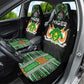 Niger Roots Car Seat Cover African Pride in Fingerprint and Tribal Colors