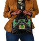 Niger Roots Shoulder Handbag African Pride in Fingerprint and Tribal Colors