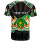 Personalized Niger Roots T shirt African Pride in Fingerprint and Tribal Colors