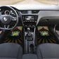 Sao Tome and Principe Roots Car Mats African Pride in Fingerprint and Tribal Colors