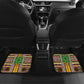 Sao Tome and Principe Roots Car Mats African Pride in Fingerprint and Tribal Colors