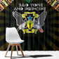 Sao Tome and Principe Roots Window Curtain African Pride in Fingerprint and Tribal Colors