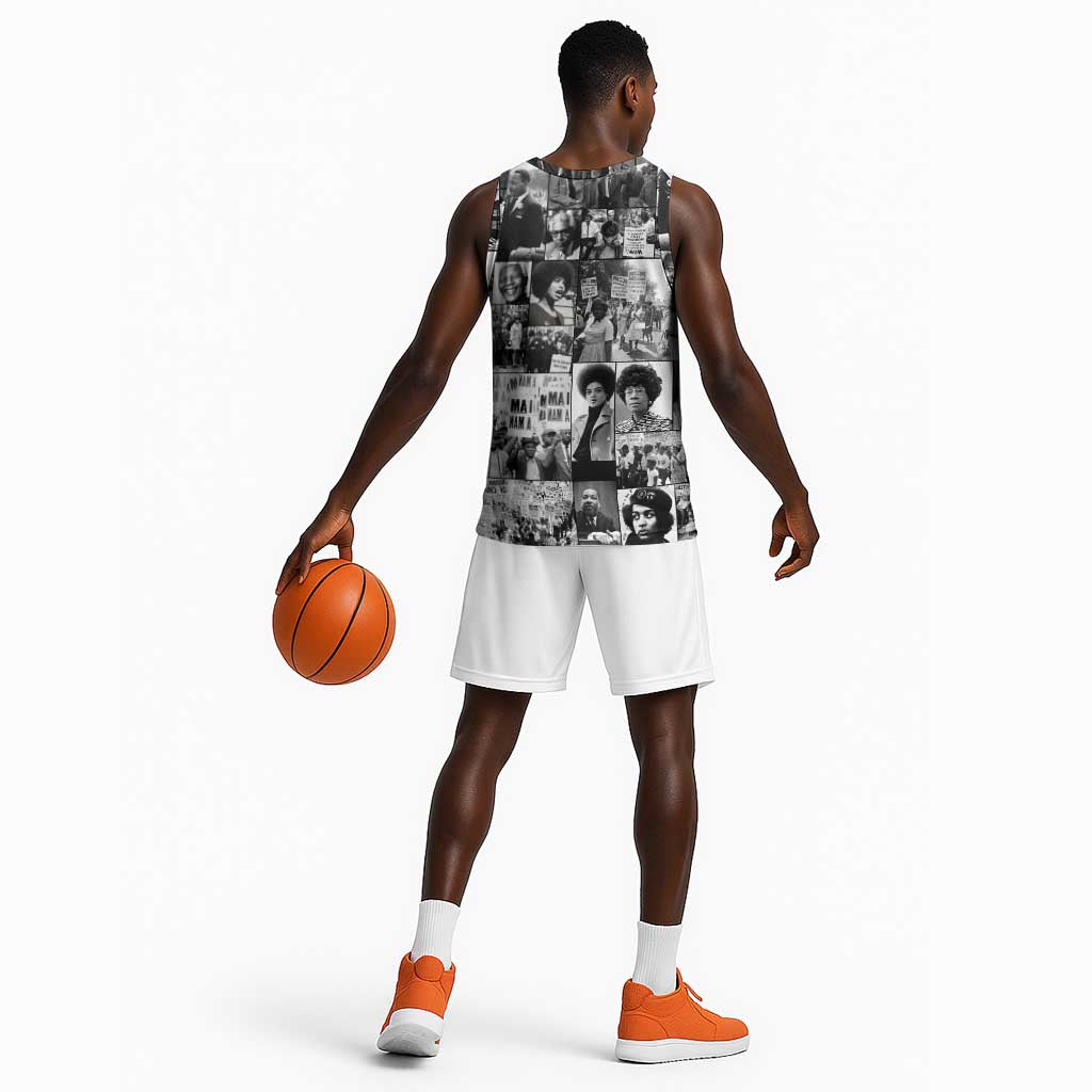 African Basketball Jersey Black Power Images - African Pride