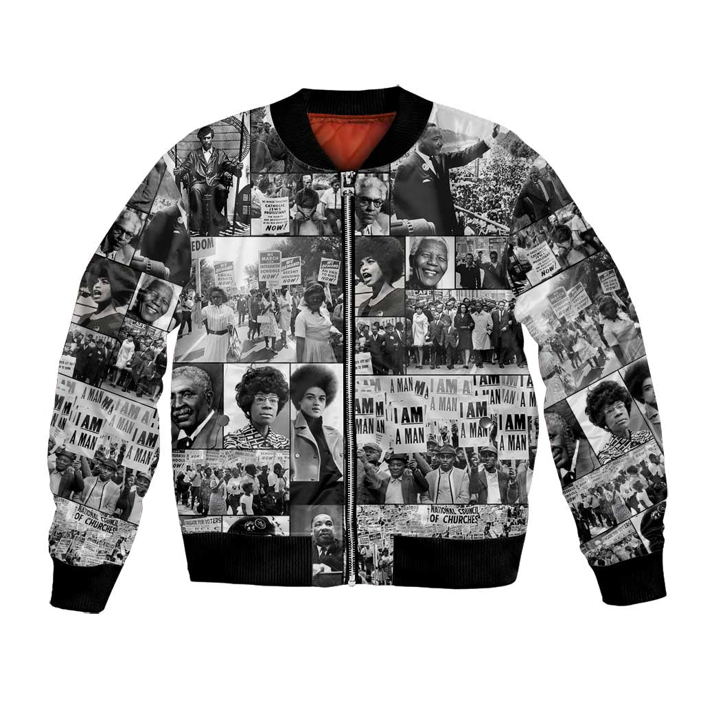 African Bomber Jacket Black Power Images