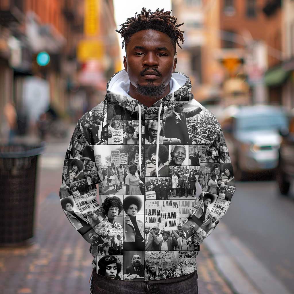 African Hoodie Black Power Images