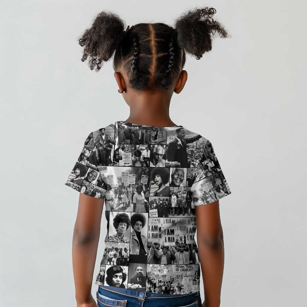 African Kid T shirt Black Power Images