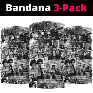 African Neck Gaiter Black Power Images - African Pride