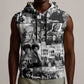 African Sleeveless Hoodie Black Power Images - African Pride