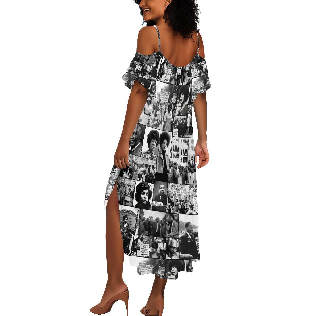 African Summer Maxi Dress Black Power Images