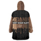 Every Shade Slays Melanin KId Wearable Blanket Hoodie African Signature