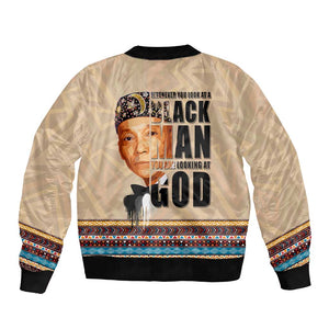 The Most Honorable Elijah Muhammad Bomber Jacket Black Man
