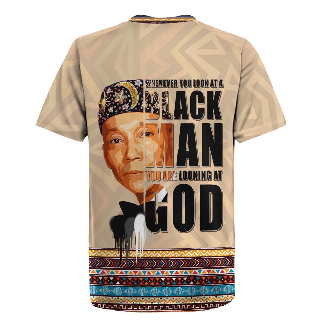 The Most Honorable Elijah Muhammad Rugby Jersey Black Man