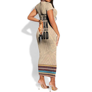 The Most Honorable Elijah Muhammad Short Sleeve Bodycon Dress Black Man DT02