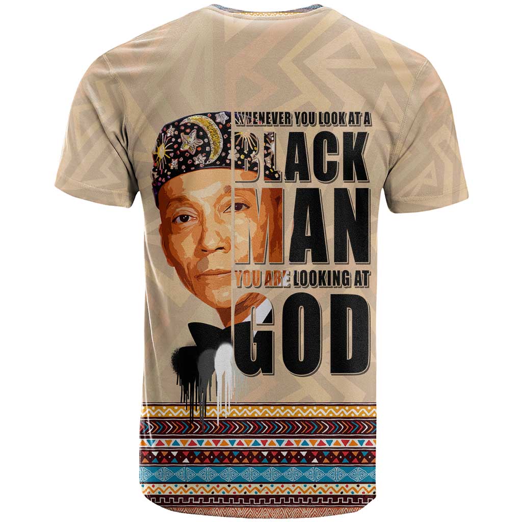 The Most Honorable Elijah Muhammad T shirt Black Man