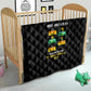 Never Apologize For Your Pride Quilt African Black History