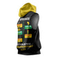 Never Apologize For Your Pride Sleeveless Hoodie African Black History - African Pride