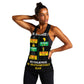 Never Apologize For Your Pride Women Racerback Tank African Black History