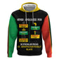 Never Apologize For Your Pride Zip Hoodie African Black History