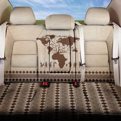 Root Africa Back Car Seat Cover African Map