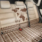 Root Africa Back Car Seat Cover African Map