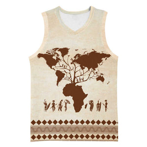 Root Africa Basketball Jersey African Map - African Pride
