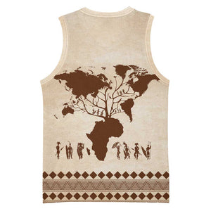 Root Africa Basketball Jersey African Map - African Pride