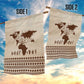 Root Africa Garden Flag African Map