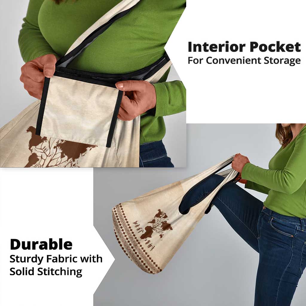 Root Africa Grocery Bag African Map