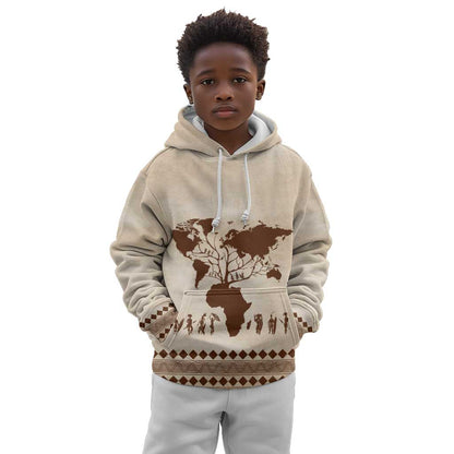 Root Africa Kid Hoodie African Map