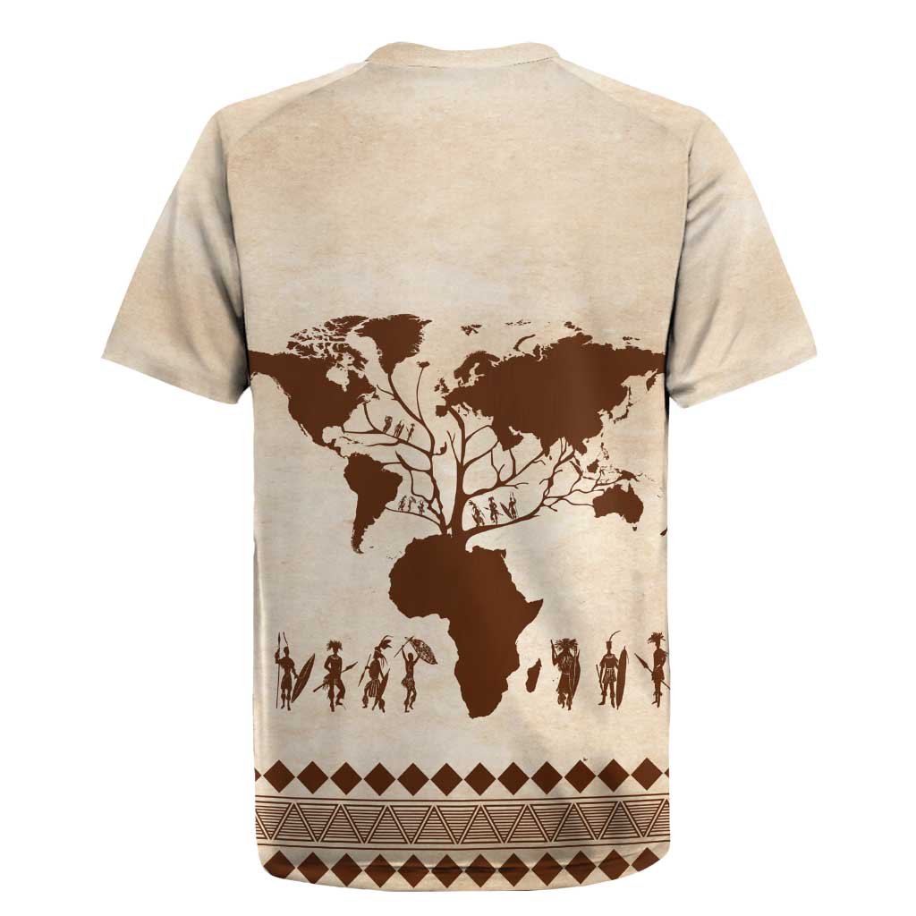 Root Africa Rugby Jersey African Map