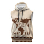 Root Africa Sleeveless Hoodie African Map - African Pride