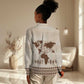 Root Africa Women Casual Shirt African Map DT02