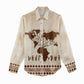 Root Africa Women Casual Shirt African Map DT02