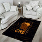 Personalized Beautiful Black Girl Area Rug - Women of Africa Design
