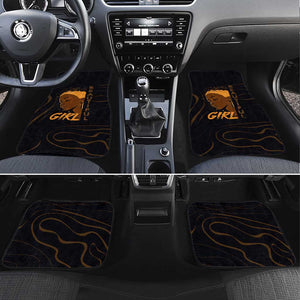 Personalized Beautiful Black Girl Car Mats - Women of Africa Design