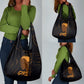 Personalized Beautiful Black Girl Grocery Bag - Women of Africa Design