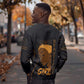 Personalized Beautiful Black Girl Sweatshirt - Women of Africa Design