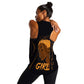 Personalized Beautiful Black Girl Women Racerback Tank - Women of Africa Design