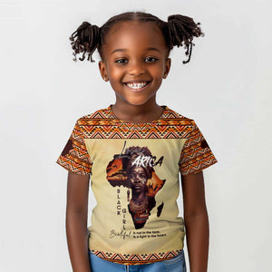 Love Africa Kid T shirt - Personalized Beautiful Black Girl