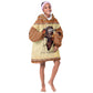 Love Africa KId Wearable Blanket Hoodie - Personalized Beautiful Black Girl