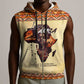 Love Africa Sleeveless Zip Hoodie - Personalized Beautiful Black Girl - African Pride