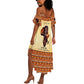 Love Africa Summer Maxi Dress - Personalized Beautiful Black Girl