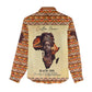 Love Africa Women Casual Shirt - Personalized Beautiful Black Girl DT02