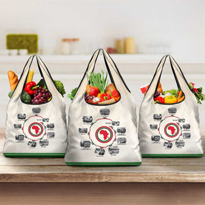 Black History Milestones - African Timeline Grocery Bag
