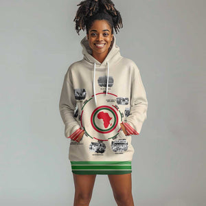 Black History Milestones - African Timeline Hoodie Dress