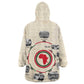 Black History Milestones - African Timeline KId Wearable Blanket Hoodie