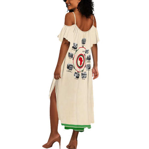 Black History Milestones - African Timeline Summer Maxi Dress