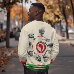 Black History Milestones - African Timeline Sweatshirt